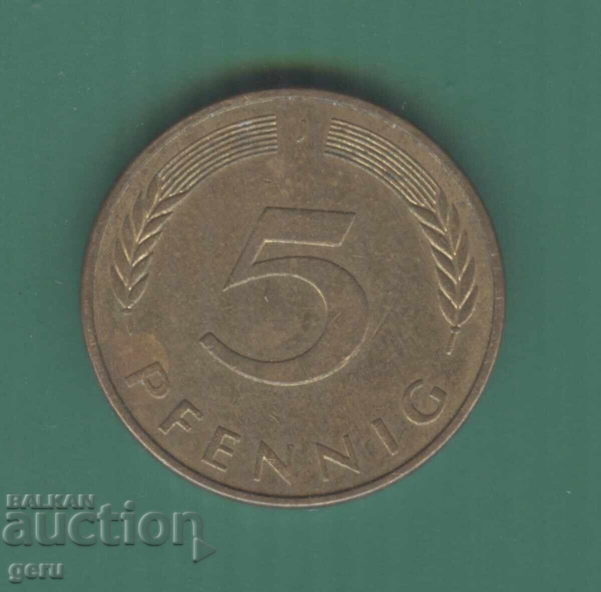 Germania 5 Pfennig 1982 j4a cu preț 0.05 BGN | € 0.03 Germania 5 Pfennig 1982 j4a cu preț 0.05 BGN | € 0.03
