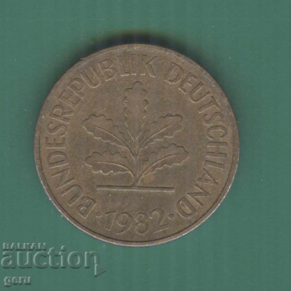 Germania 5 Pfennig 1982 j4a Germania 5 Pfennig 1982 j4a