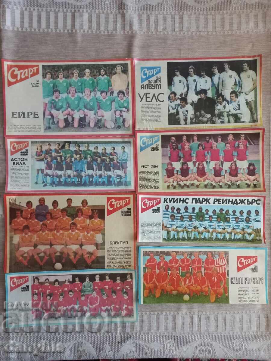 Teams from the newspaper Start - Great Britain Teams from the newspaper Start - Great Britain