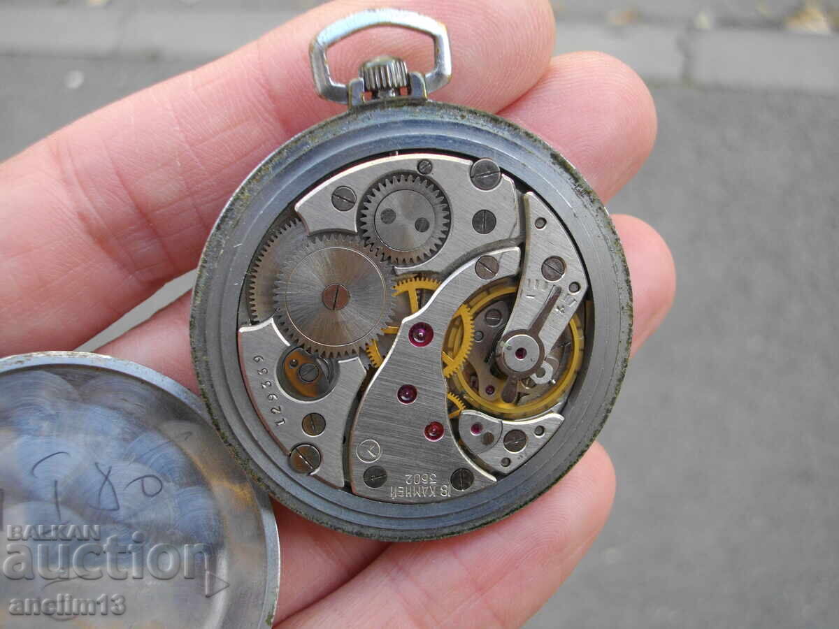 LIGHTNING LIGHTNING ROMAN NUMERAL POCKET WATCH - 7