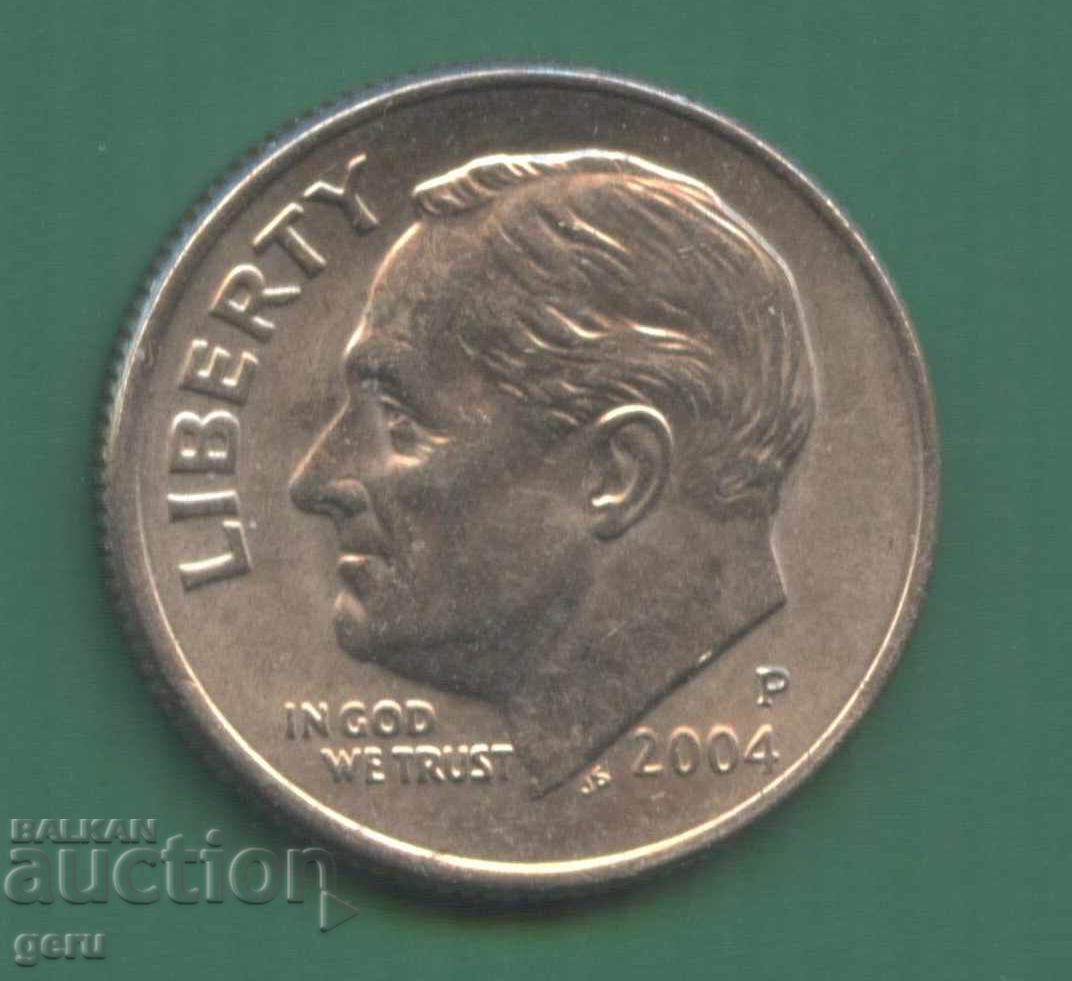 10 cenți SUA 2004 j4a cu preț 0.05 BGN | € 0.03 10 cenți SUA 2004 j4a cu preț 0.05 BGN | € 0.03