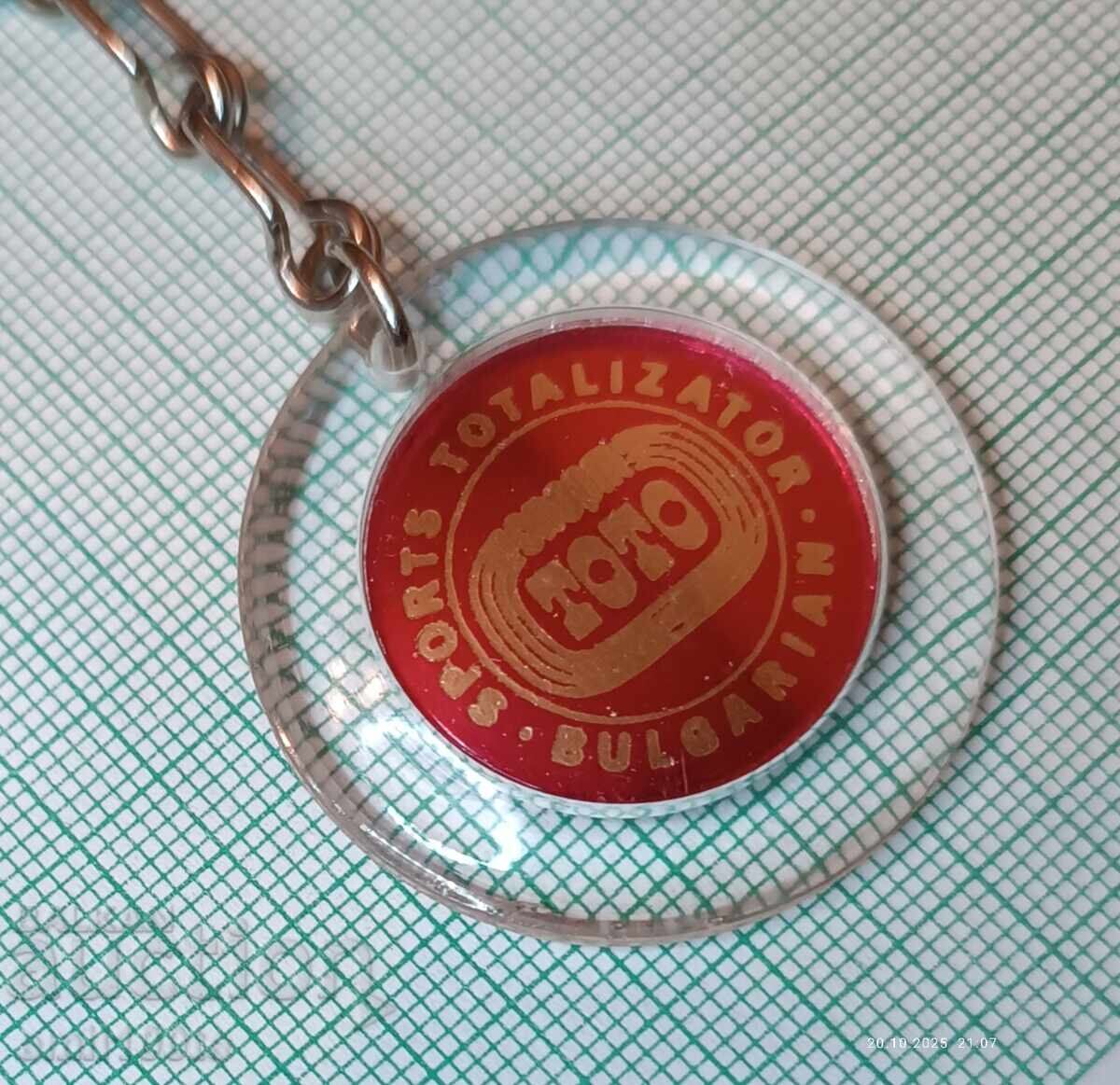 Auction  Keychain 30 years Sport TOTO