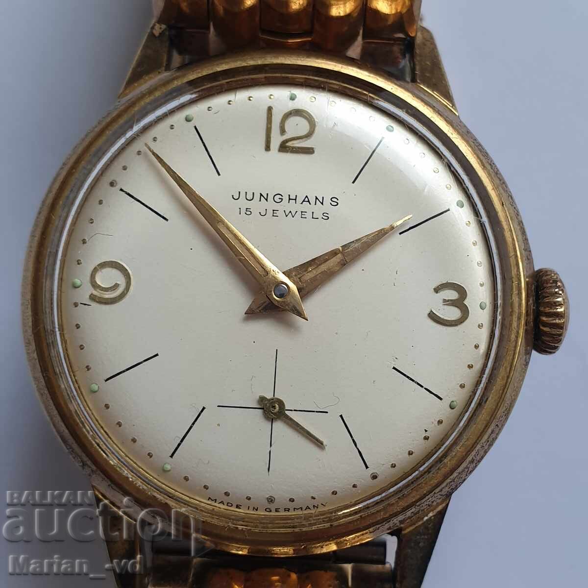 Men's wristwatch Junghans 16 jewels - 7 Men's wristwatch Junghans 16 jewels - 7