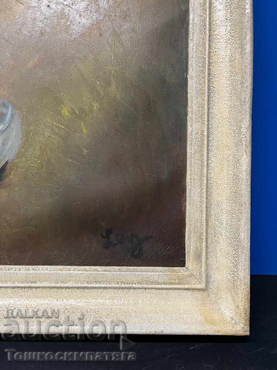 Πορτρέτο ζωγραφικής όμορφης γυναίκας με τιμή 120.00 BGN | € 61.36