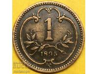 1 Heller 1895 Austria Ungaria