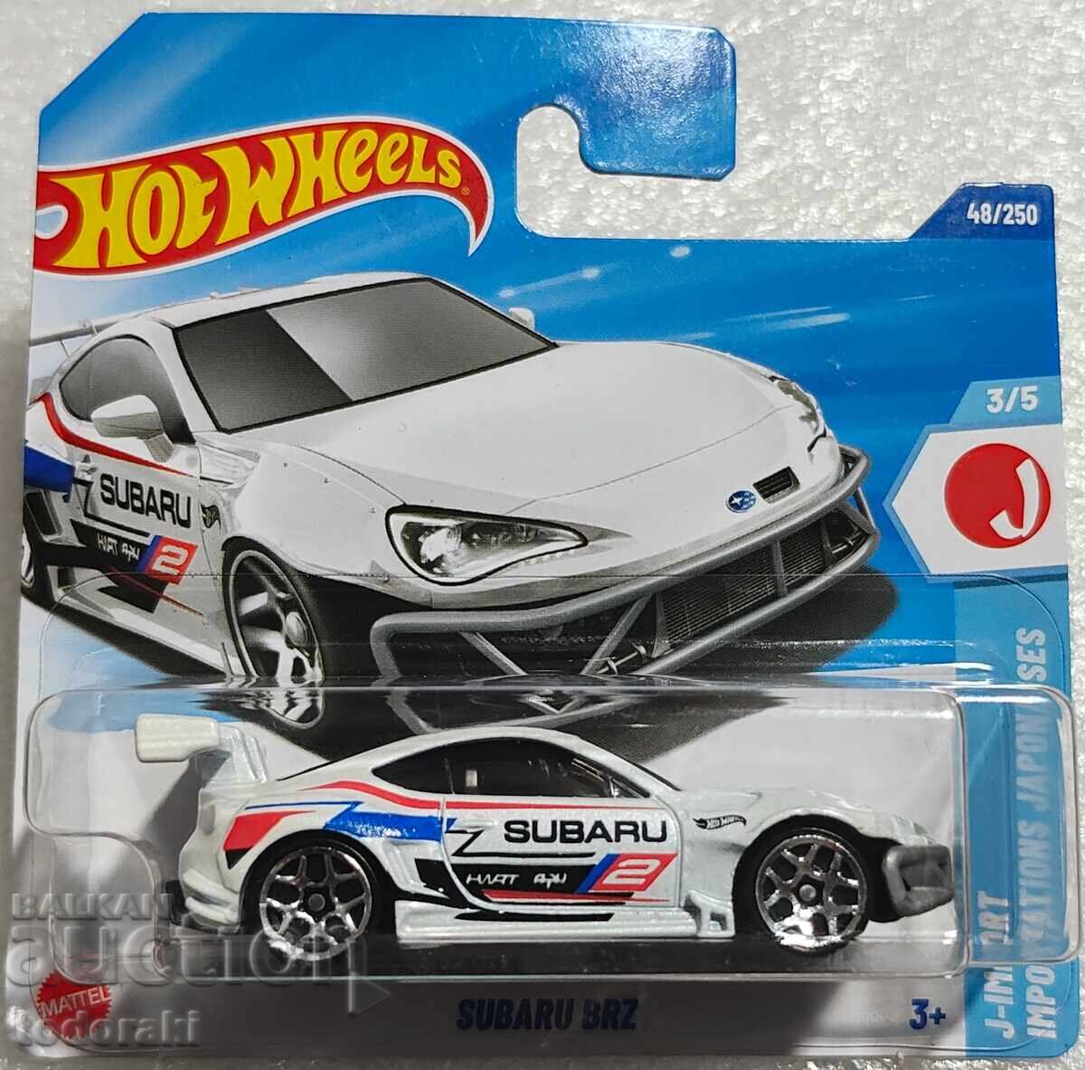 Hot Wheels Subaru BRZ Κολλιτσάκι Hot Wheels 1:64 Subaru