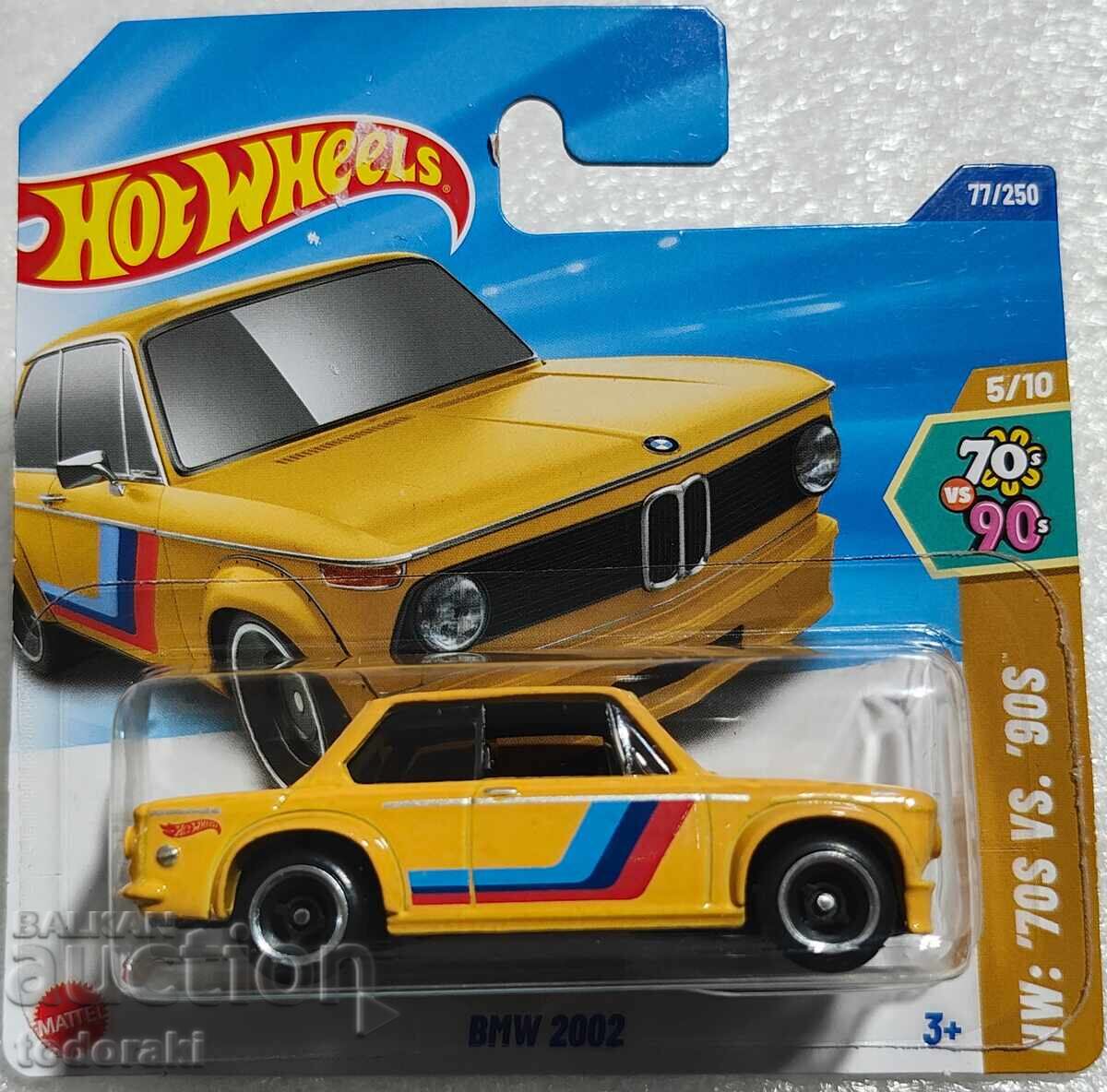 Hot Wheels BMW 2002 Hot Wheels Car 1:64 BMW '70S VS '90S
