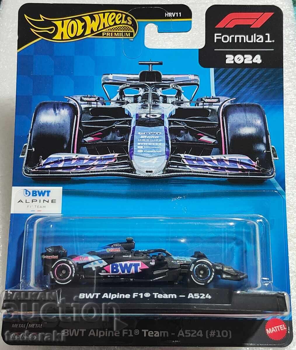Hot Wheels Premium Formula 1 BWT Alpine Αυτοκινητάκι 1:64 Φόρμουλα Hot Wheels Premium Formula 1 BWT Alpine Αυτοκινητάκι 1:64 Φόρμουλα