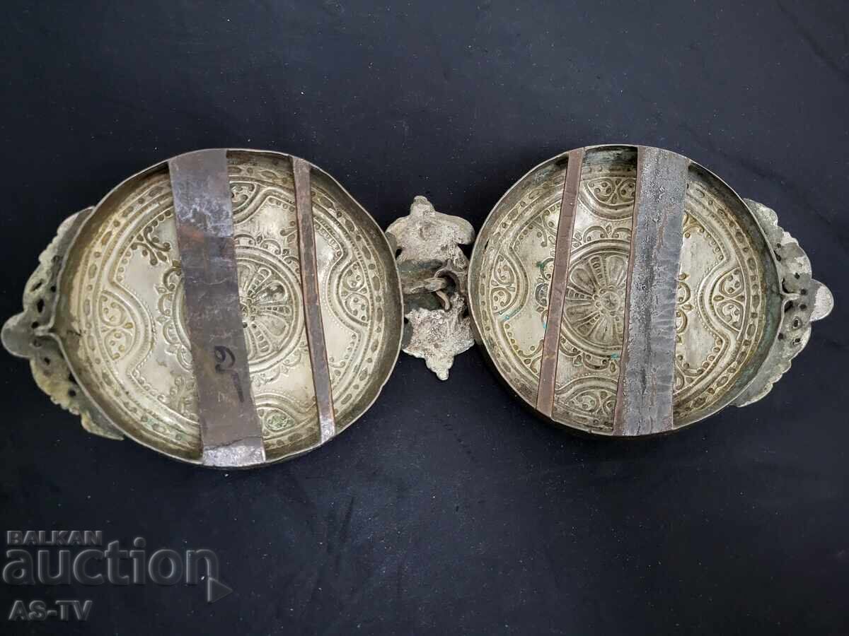 Автентично възрожденски сребърни пафти - 5