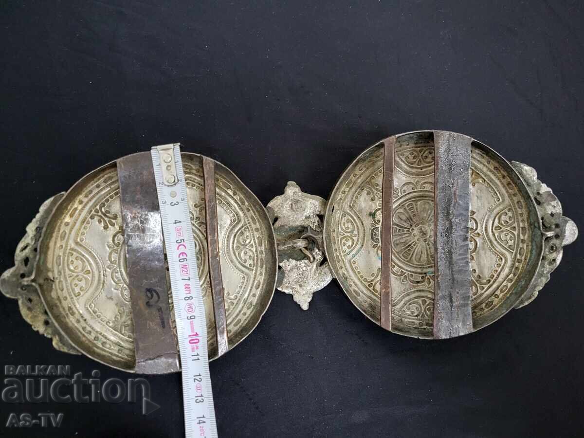 Автентично възрожденски сребърни пафти - 6