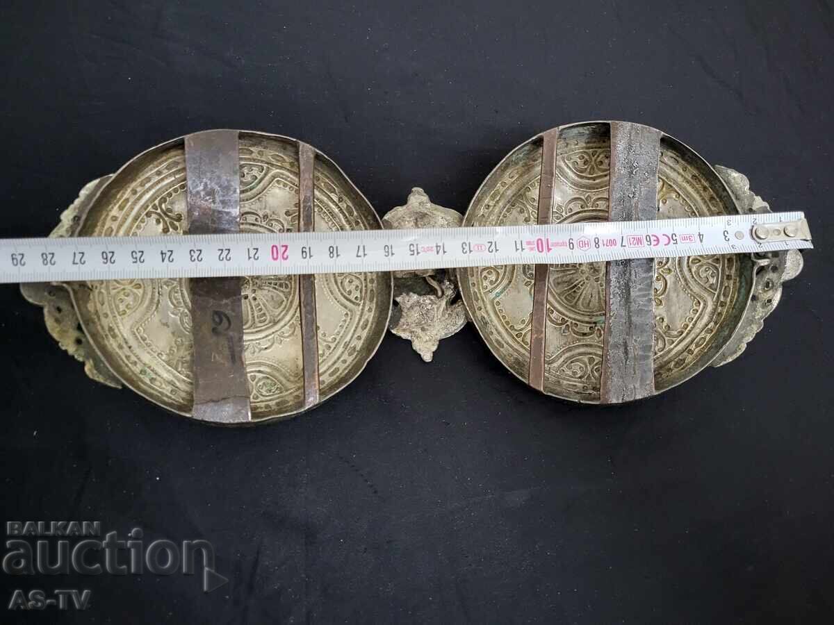 Автентично възрожденски сребърни пафти - 7