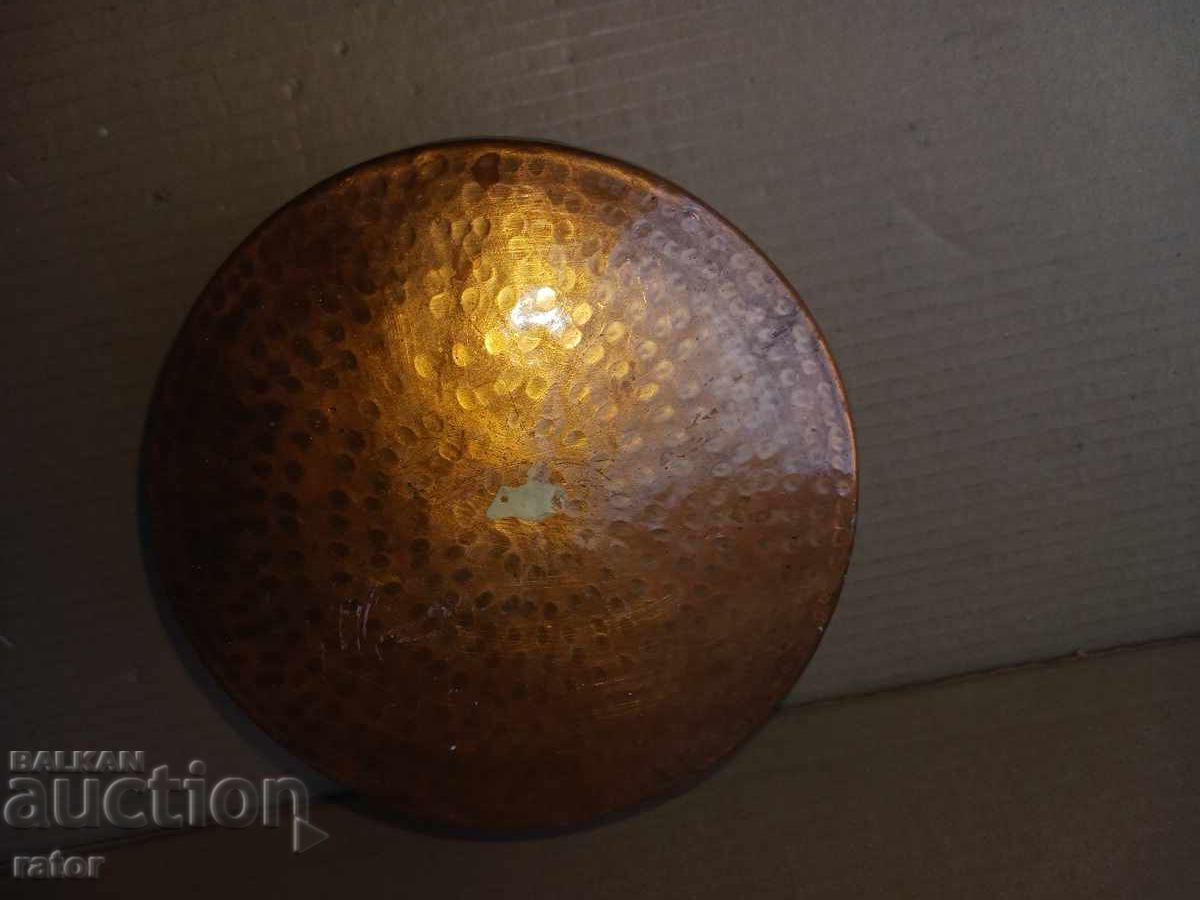 Όμορφο παλιό χάλκινο, χάλκινο καζάνι, κανάτι, κανάτα - 7