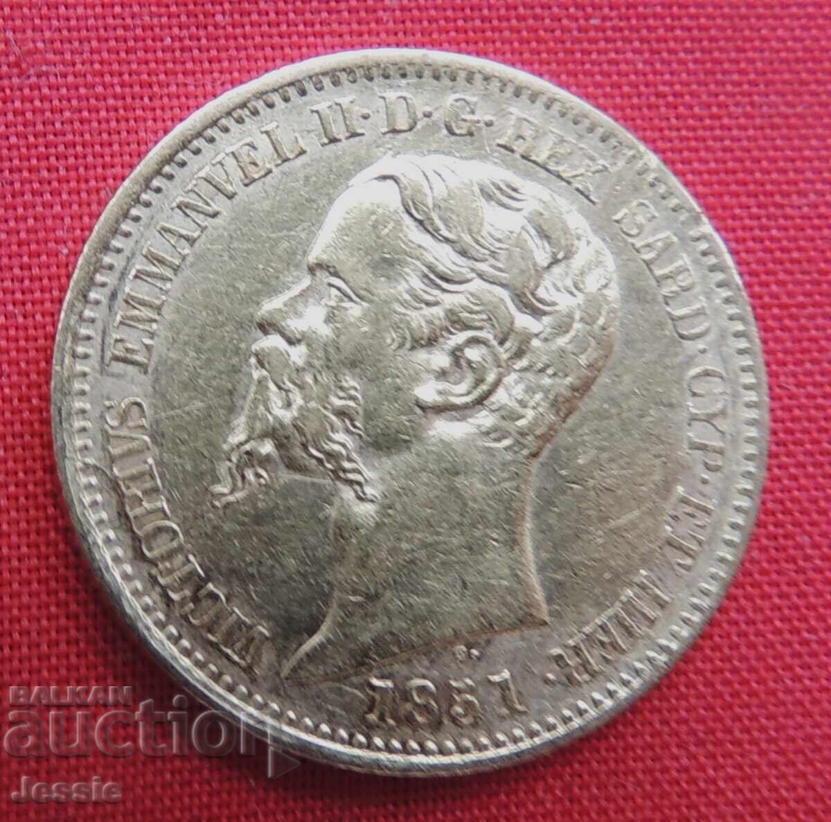 20 Lire 1851 Genoa Italy ( 20 лири Италия ) (злато ) с цена 1549.95 лв. | € 792.48