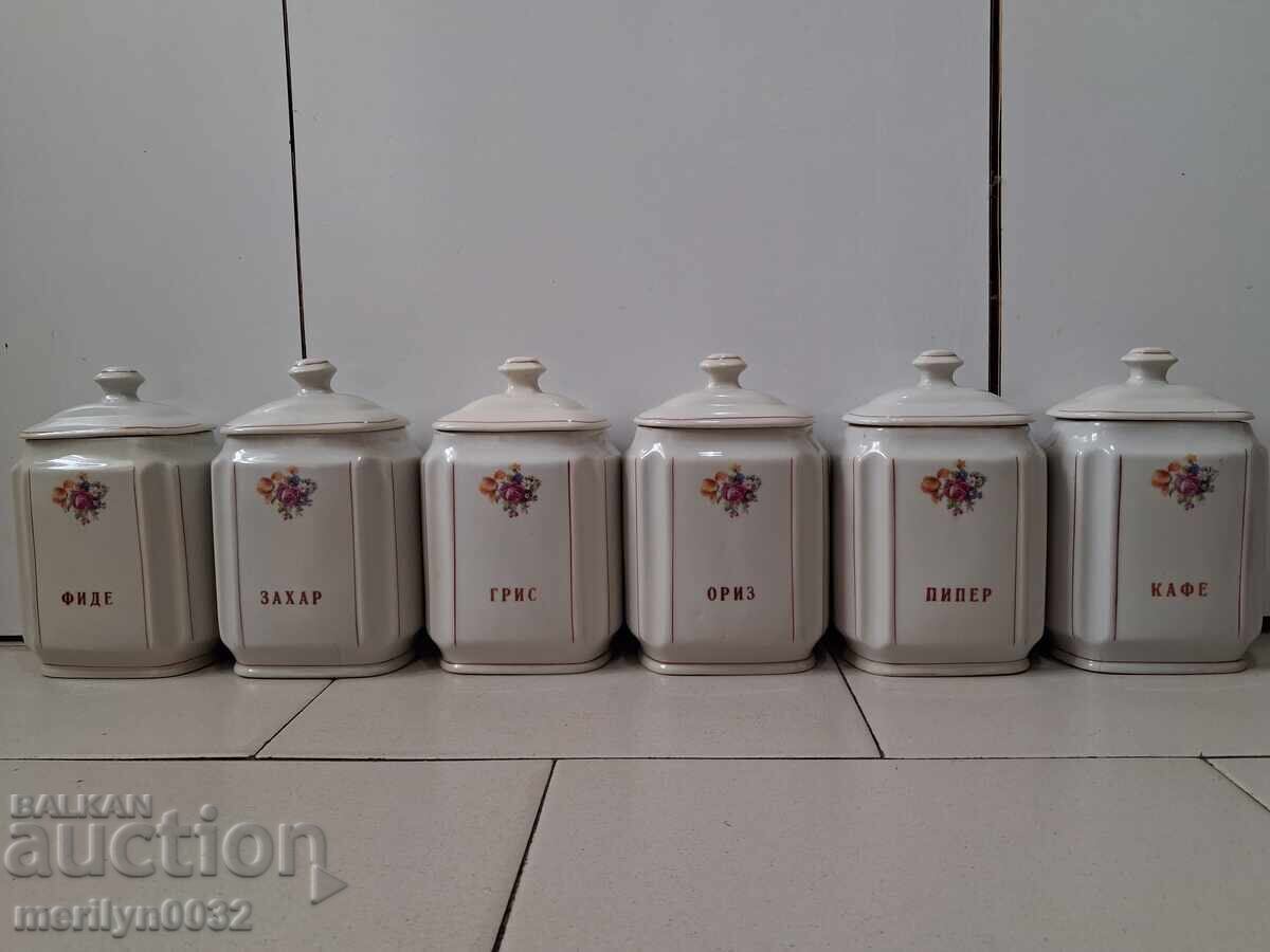 Delivery of Bulgarian porcelain service 16 pieces porcelain for spices NRB Delivery of Bulgarian porcelain service 16 pieces porcelain for spices NRB