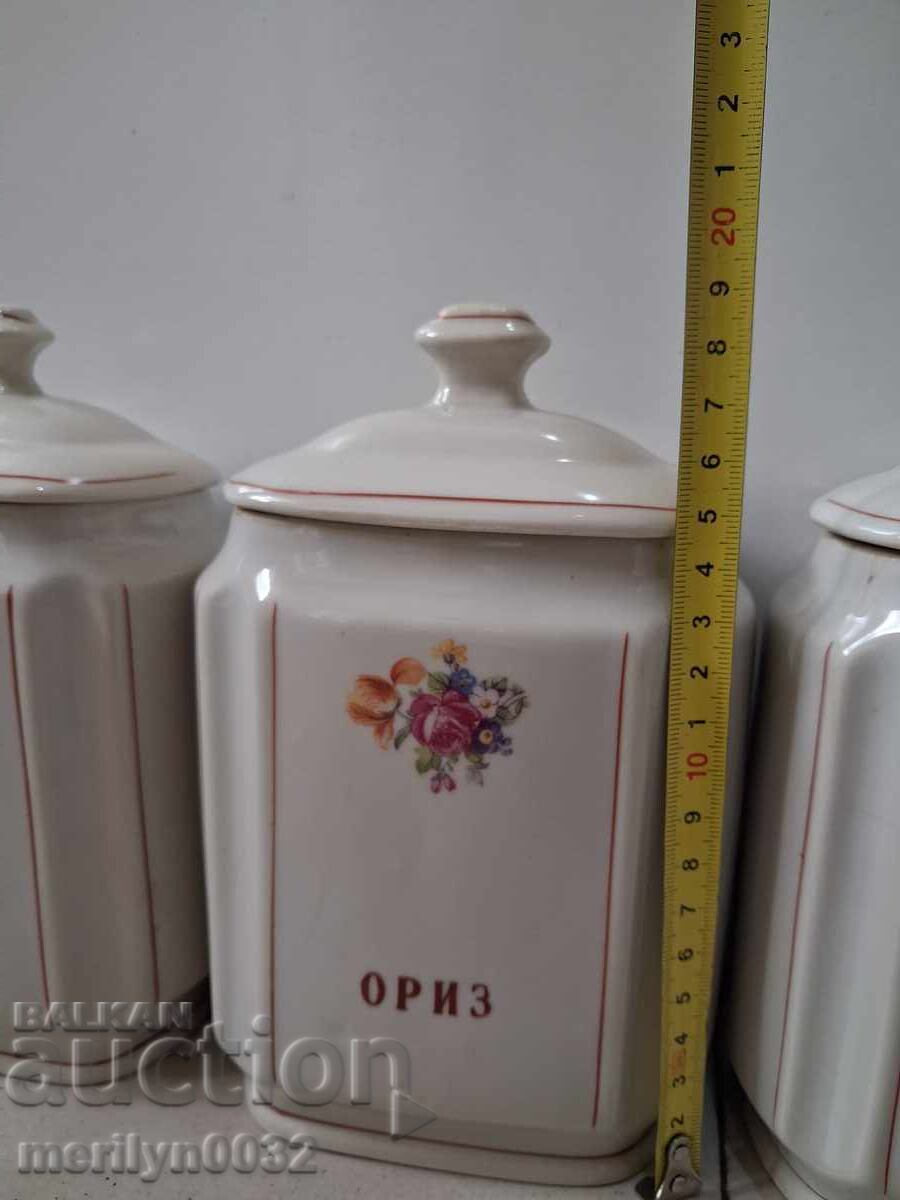 Bulgarian porcelain service 16 pieces porcelain for spices NRB - 5 Bulgarian porcelain service 16 pieces porcelain for spices NRB - 5