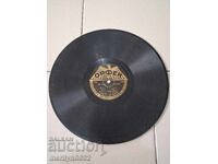 Placă de vinil veche pentru patefon șelac, anii '20 ai secolului XX