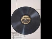 Placă de vinil veche pentru patefon șelac, anii '20 ai secolului XX