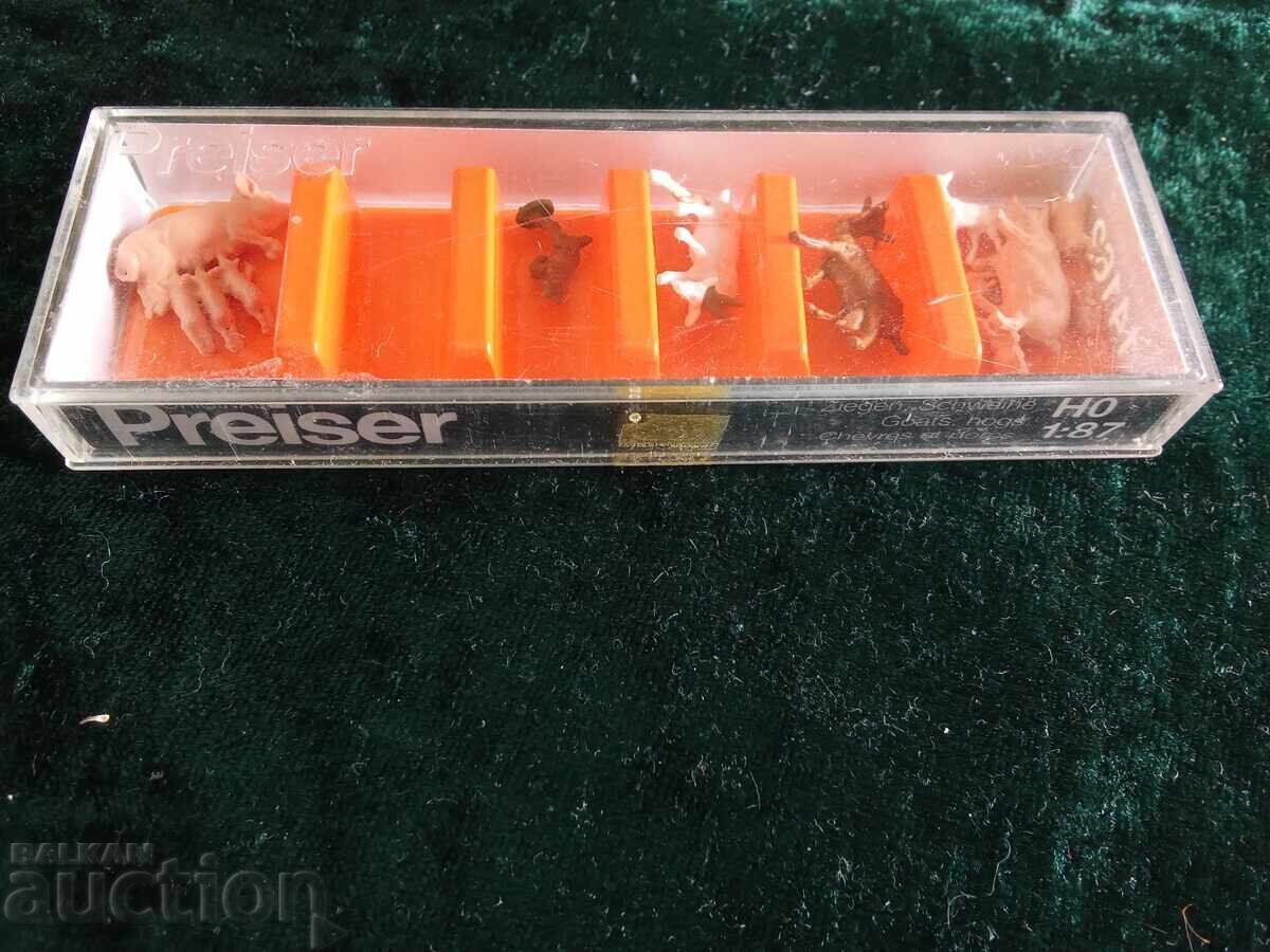 Фигури Preiser Ho Железопътна линия, диорама