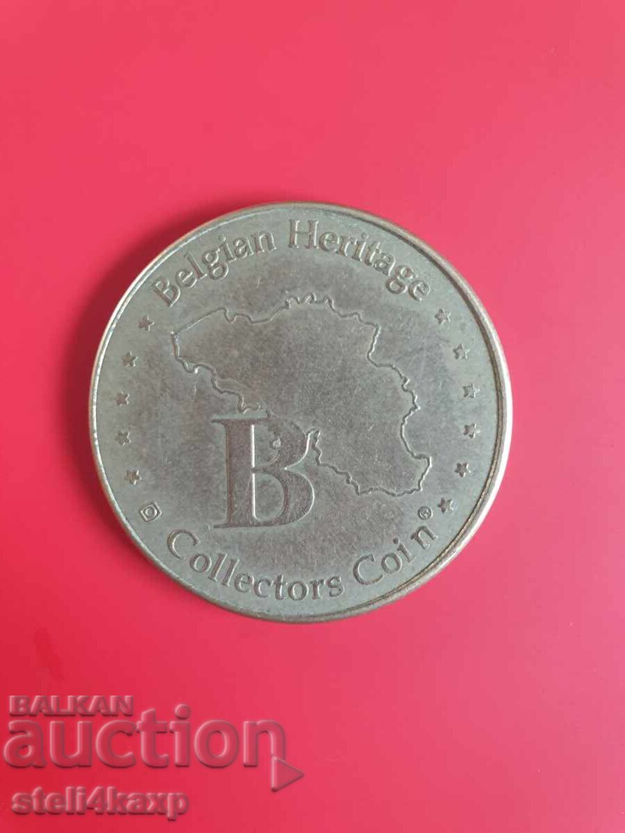 Belgian heritage collectors coin