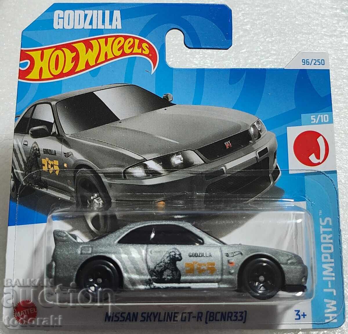 Hot Wheels Nissan Skyline GT-R Godzilla 1:64 Nissan Skyline