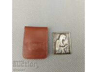 Παλαιό σουβενίρ Νοτρ Νταμ, μικρή μεταλλική εικόνα #2938