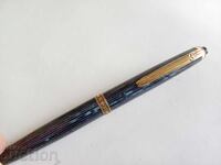 PENSĂ RARĂ 1950 DIPLOMAT VERDE-ALBASTRU RĂȘINĂ RAFINATĂ