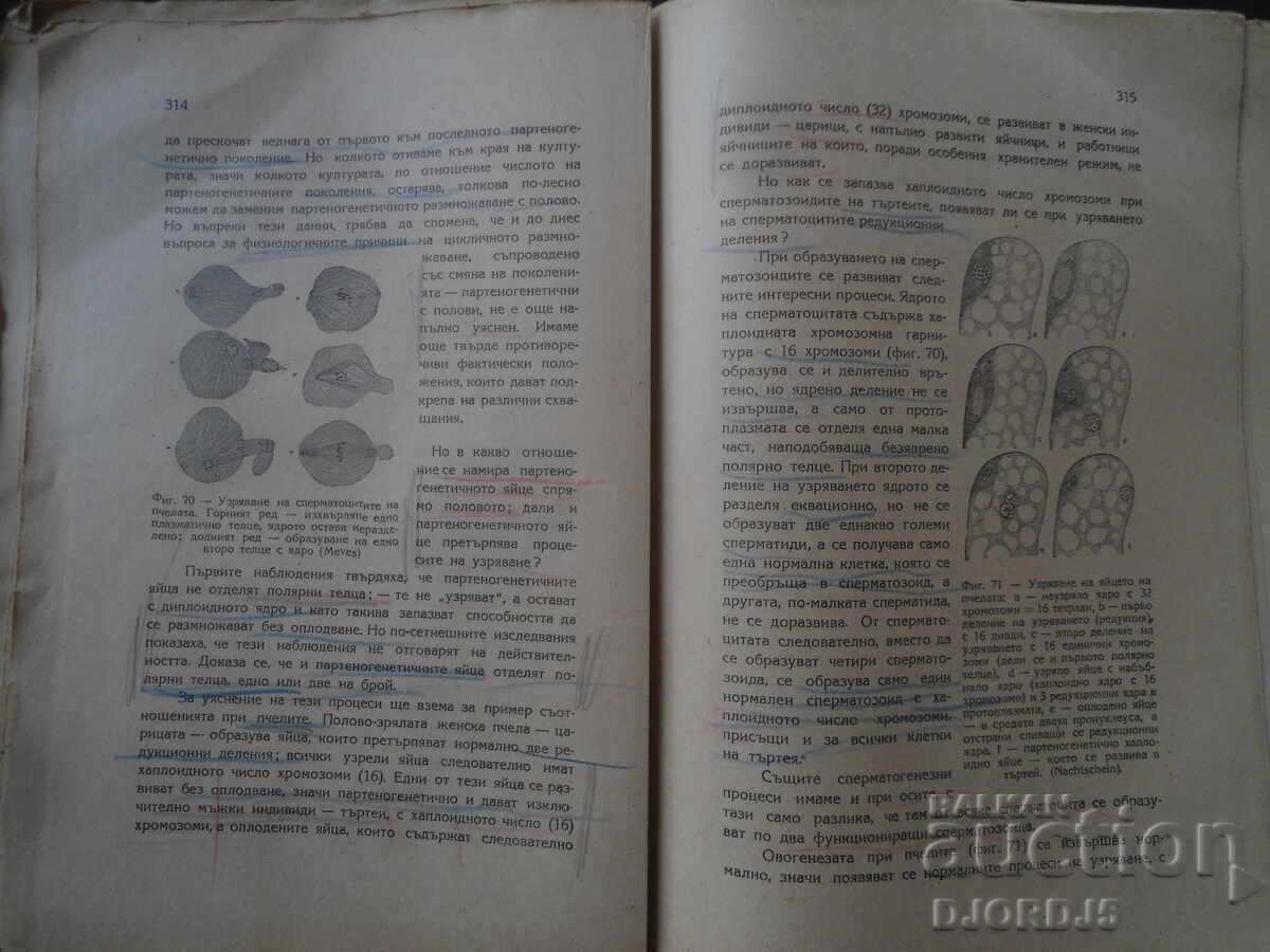 Δημοπρασία Γενική Βιολογία, Δρ. Μεθόδιος Ποπόφ, 1946