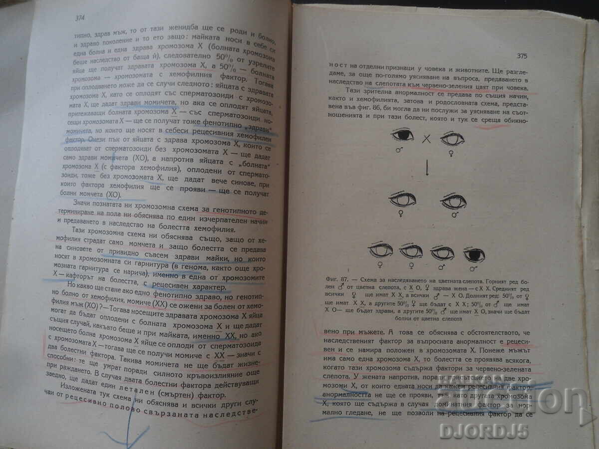 Παράδοση Γενική Βιολογία, Δρ. Μεθόδιος Ποπόφ, 1946