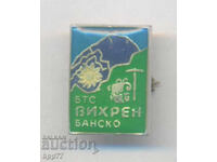 Rare tourist sign BTS Vihren Bansko