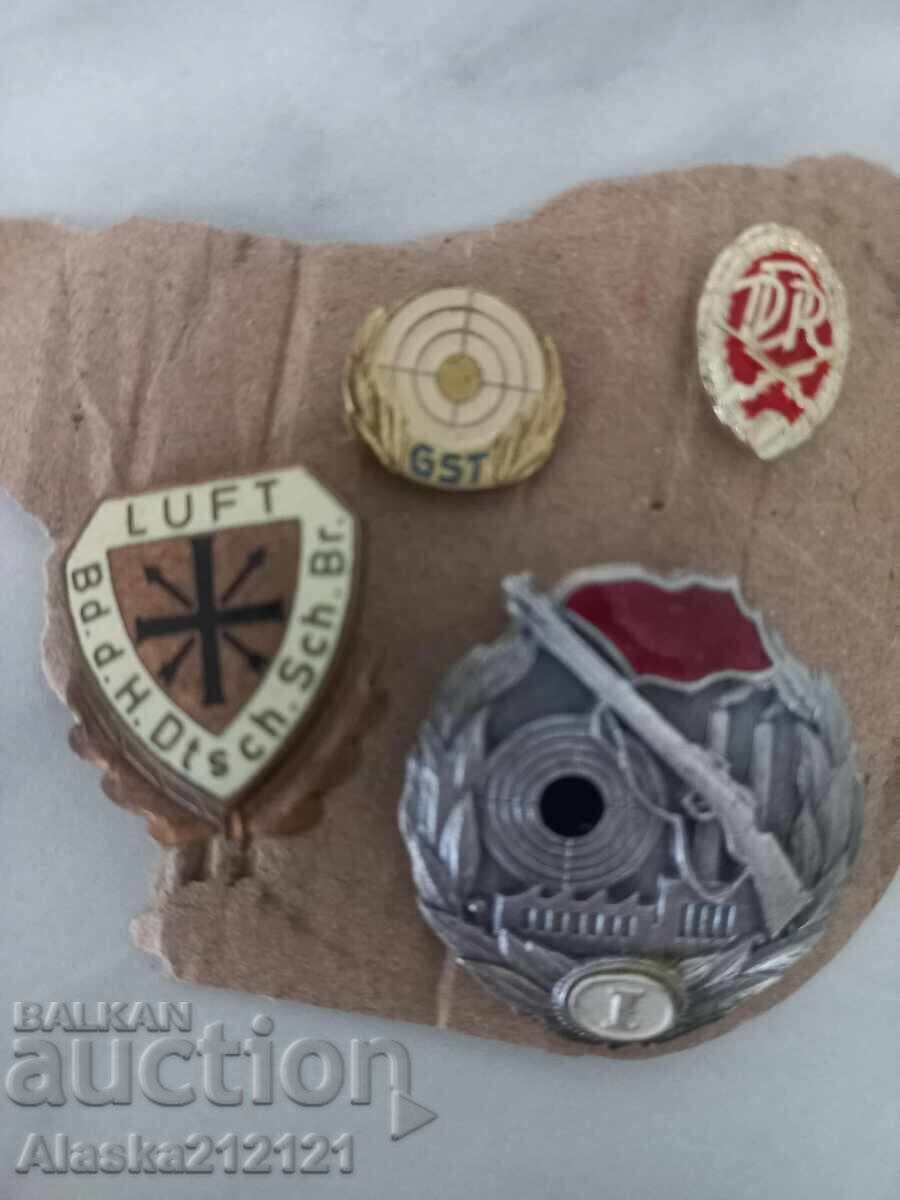 Σήματα - Σκοποβολή Ανατολικής Γερμανίας