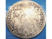 Βατικανό Τεστόν 1796 Πίος VI Άγ.Άγ. Πέτρος και Ανδρέας ασήμι