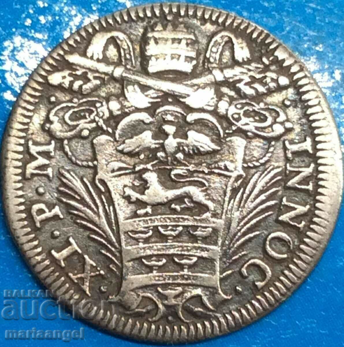 Delivery of Vatican grosso Innocent XI ROME silver - rare