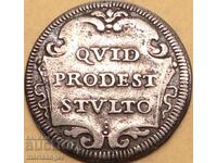 Vatican grosso Innocent XI ROME silver - rare