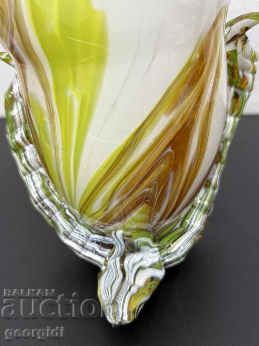 Glass owl / owl Murano style. No. 7527 - 6