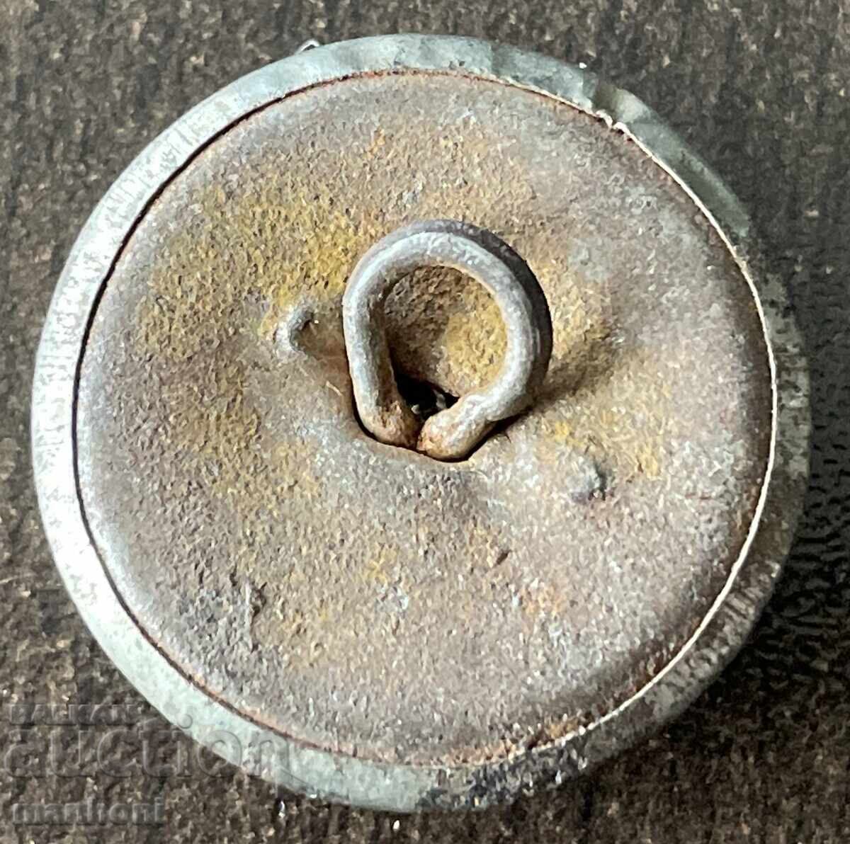 6253 Царство България голямо копче БДП Държавна полиция 30-т с цена 10.00 лв. | € 5.11 6253 Царство България голямо копче БДП Държавна полиция 30-т с цена 10.00 лв. | € 5.11