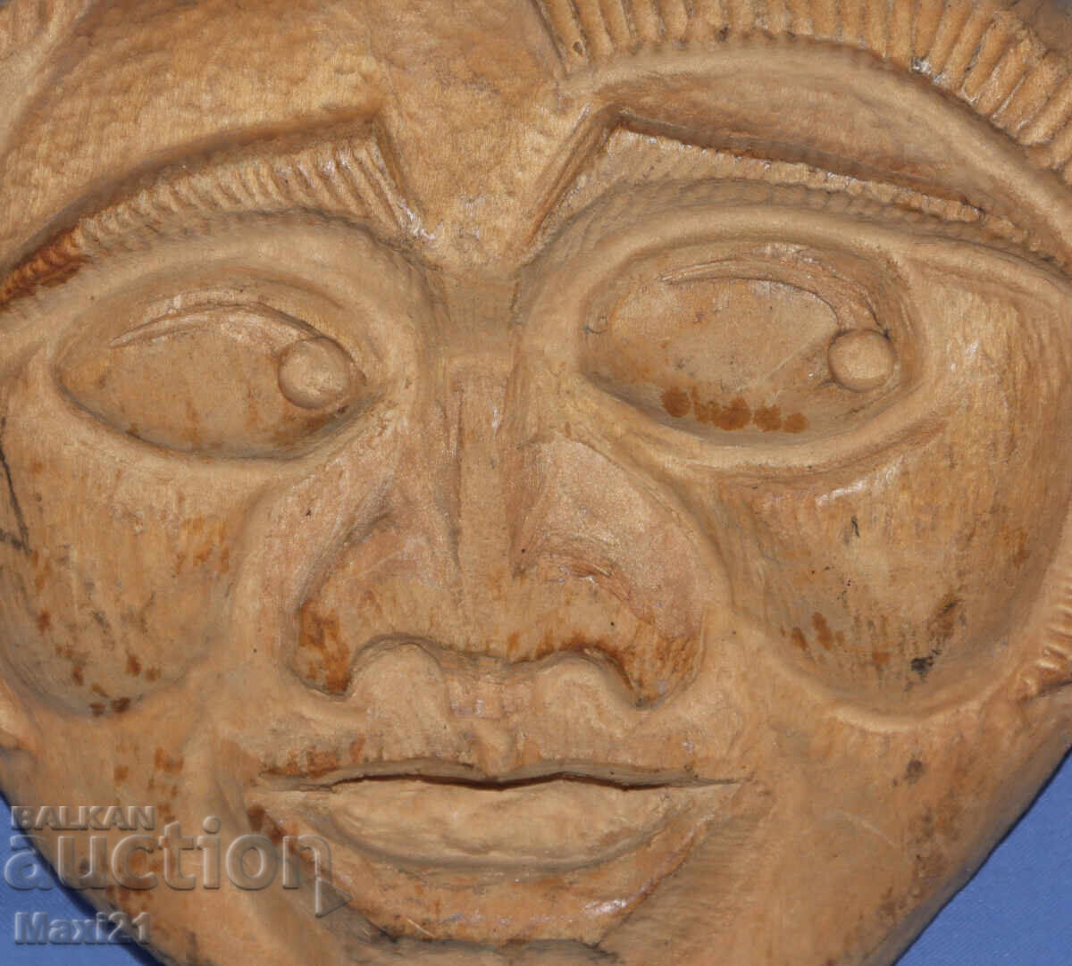 Sculptură figurativă în lemn, față - 5