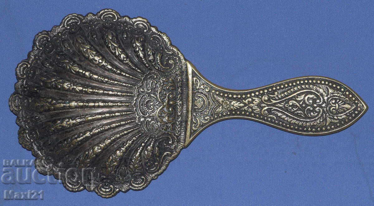 Δημοπρασία Αρχαίο, στιβαρό, χάλκινο καθρέφτη