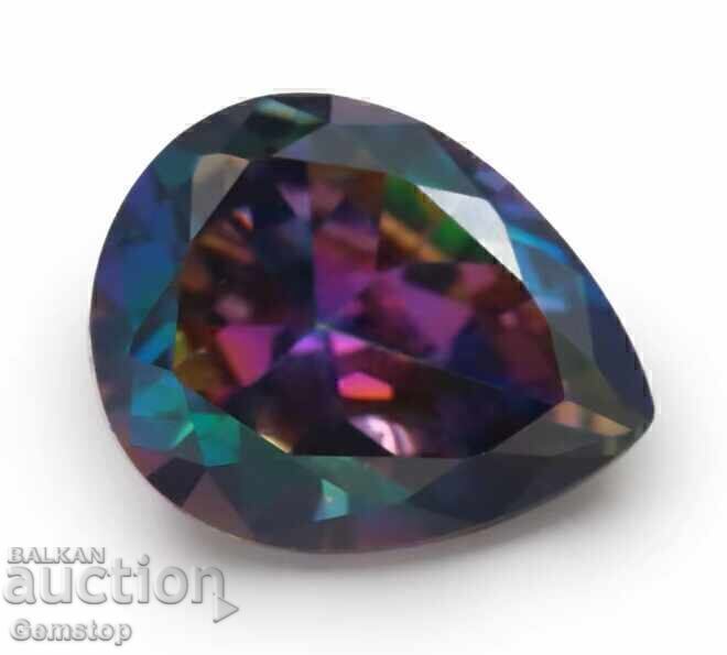 BZC! 1,85 carate difuzie safir par de 1 st! BZC! 1,85 carate difuzie safir par de 1 st!