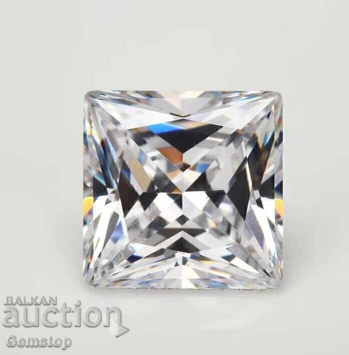 BZC! Ζαφείρι διάχυσης 1,70 καρατίων πριγκίπισσα 1ης τάξης! με τιμή 1.60 BGN | € 0.82