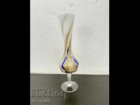 Vază elegantă din sticlă "Veteria di Borgonovo". Nr. 7530