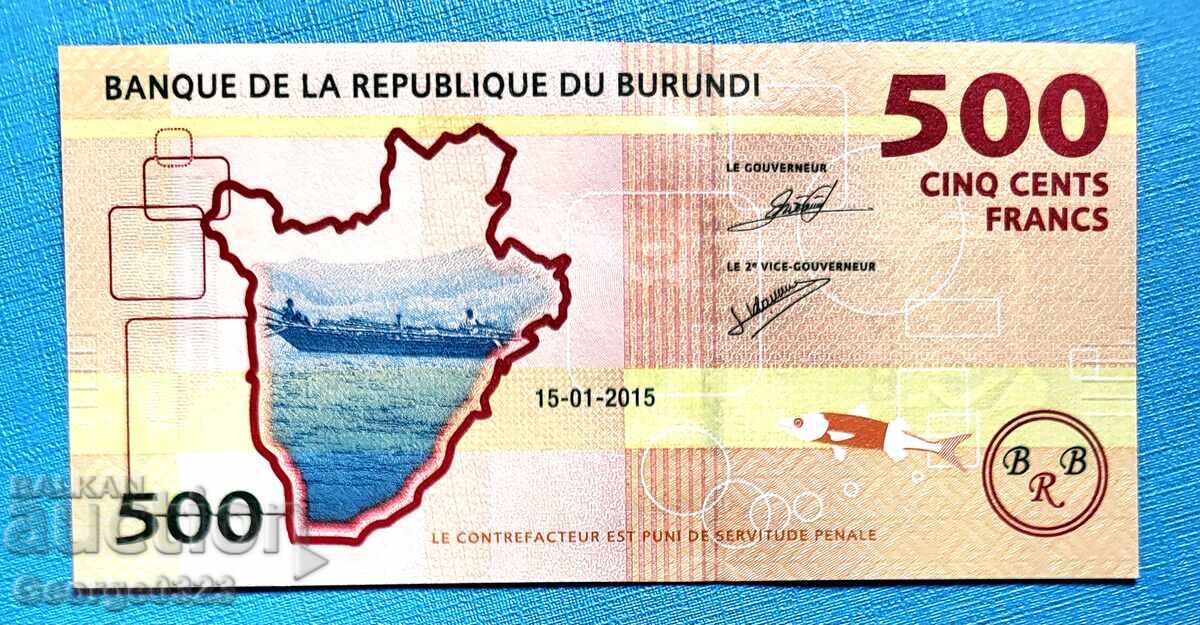 Burundi 2015 500 franci UNC Nouă Burundi 2015 500 franci UNC Nouă