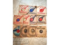Lot 11 Old Tsar and Bulgarian Gramophone Records 1930s-50s