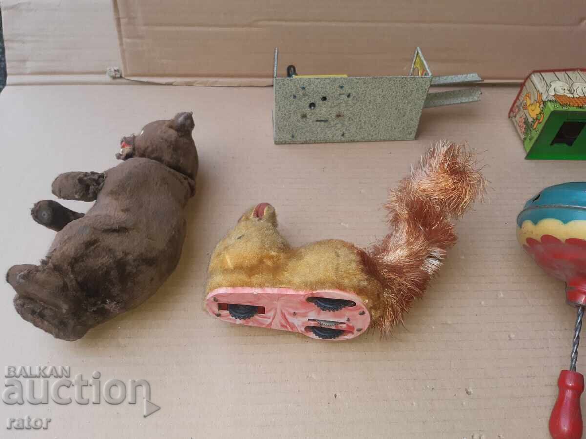 Old mechanical toys - 8 pieces - 7 Old mechanical toys - 8 pieces - 7