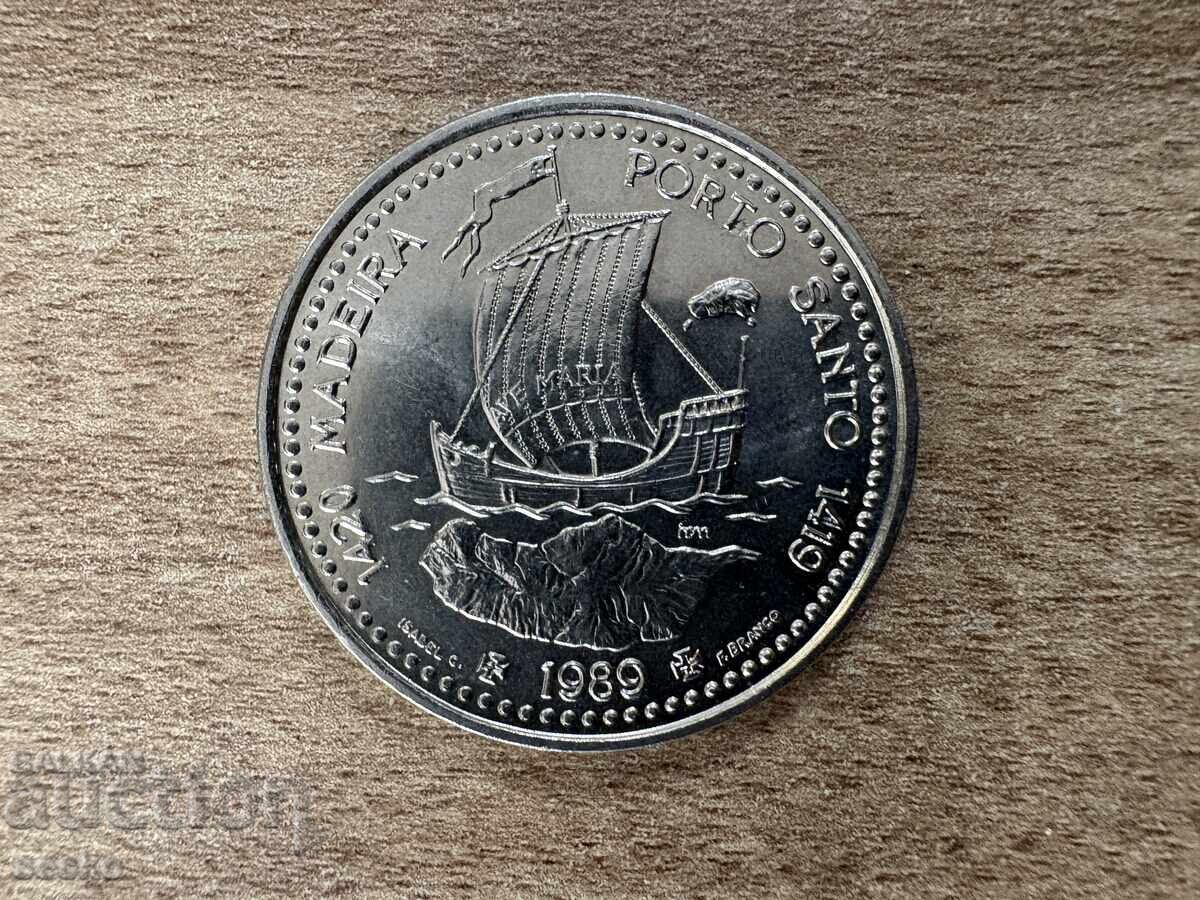 Πορτογαλία - 100 εσκούδος (1989) - Χρυσή εποχή των ανακαλύψεων με τιμή 4.95 BGN | € 2.53 Πορτογαλία - 100 εσκούδος (1989) - Χρυσή εποχή των ανακαλύψεων με τιμή 4.95 BGN | € 2.53