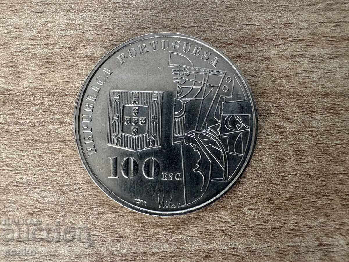 Πορτογαλία - 100 εσκούδος (1987) - 300 γρ. από τη γέννηση του Πορτογαλία - 100 εσκούδος (1987) - 300 γρ. από τη γέννηση του