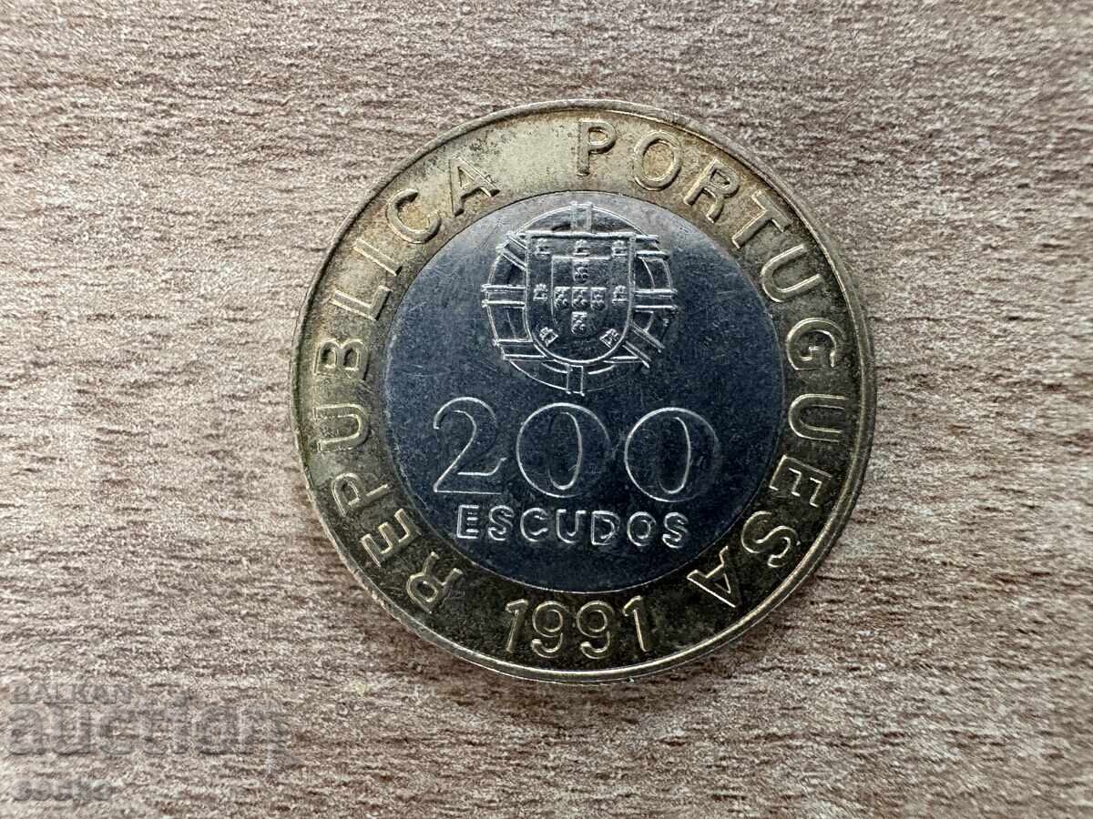 Πορτογαλία - 200 εσκούδος (1991) Πορτογαλία - 200 εσκούδος (1991)