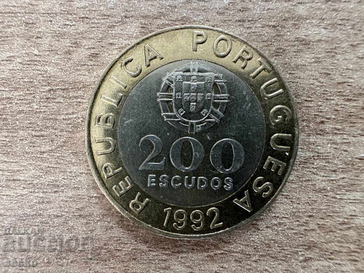 Πορτογαλία - 200 εσκούδος (1992) Πορτογαλία - 200 εσκούδος (1992)