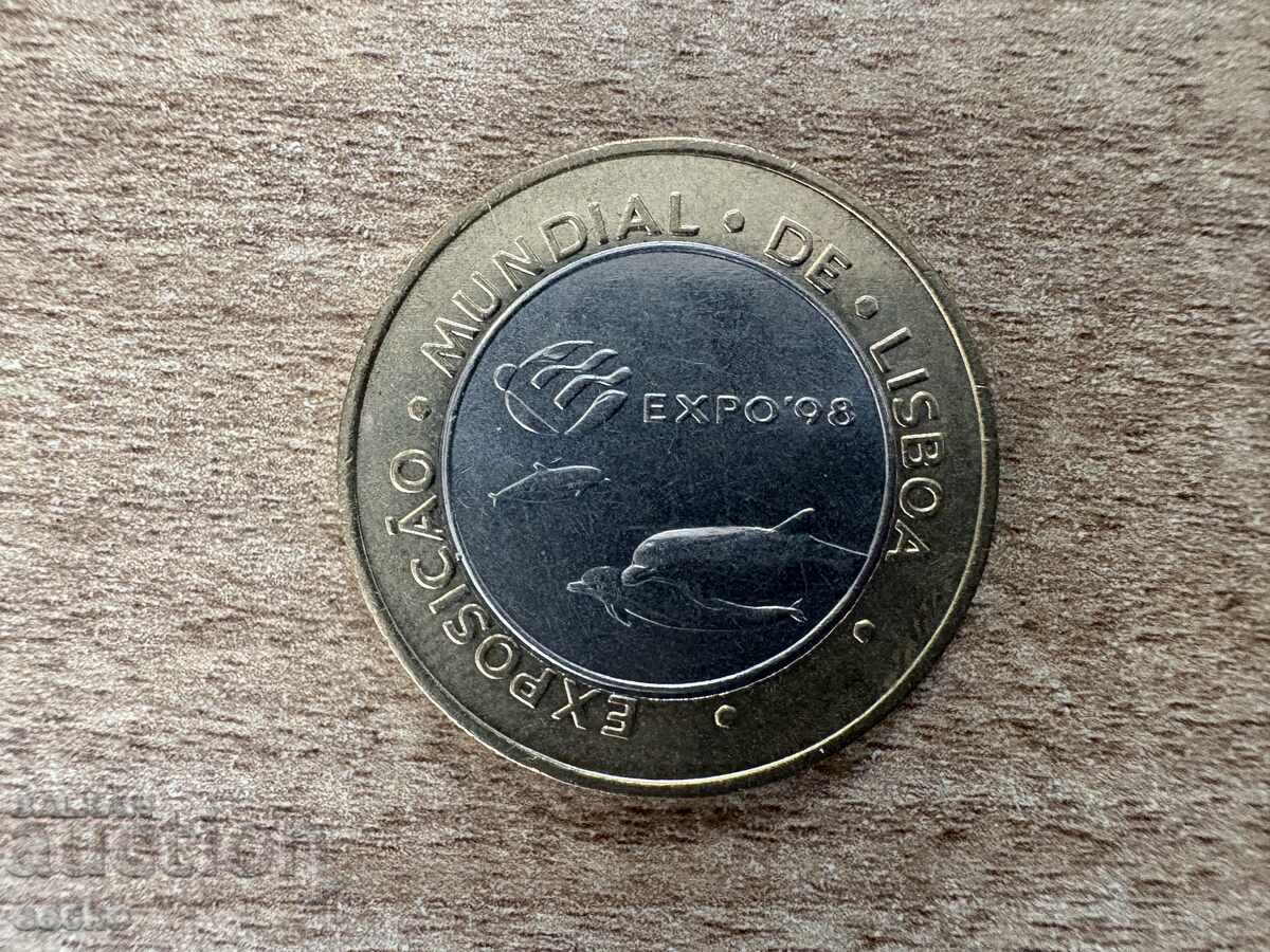 Πορτογαλία - 200 εσκούδος (1997) - Λισαβόνα ΕΧΠΟ 1998 με τιμή 3.50 BGN | € 1.79 Πορτογαλία - 200 εσκούδος (1997) - Λισαβόνα ΕΧΠΟ 1998 με τιμή 3.50 BGN | € 1.79