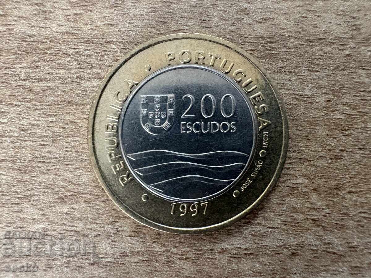 Πορτογαλία - 200 εσκούδος (1997) - Λισαβόνα ΕΧΠΟ 1998 Πορτογαλία - 200 εσκούδος (1997) - Λισαβόνα ΕΧΠΟ 1998