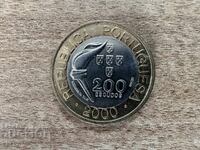 Πορτογαλία - 200 εσκούδος (2000) - XXVII Θερινοί Ολυμπιακοί Αγώνες